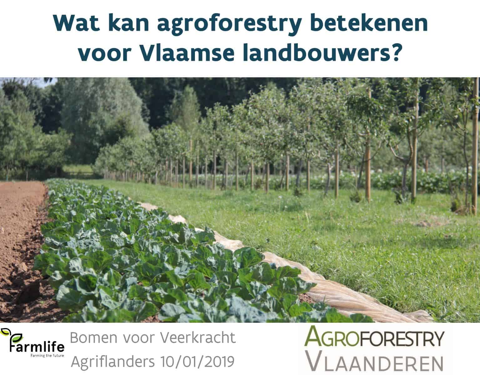 titelblad: agroforestry voor Vlaamse landbouwers