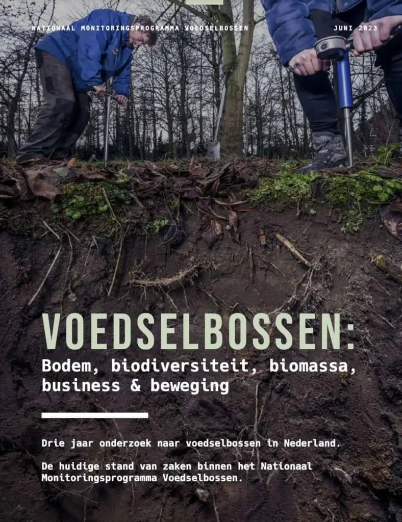 Titelblad: Voedselbossen rapport