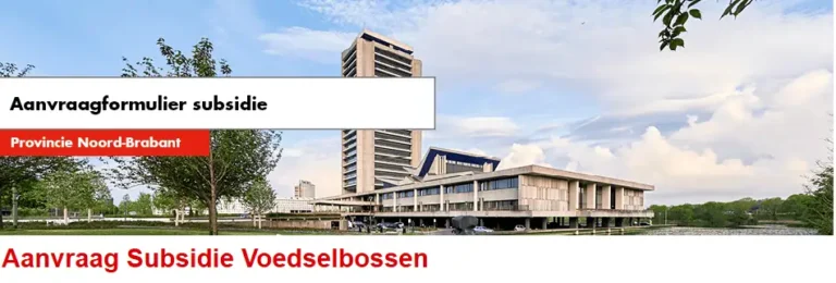 Subsidie aanleg voedselbossen N-Brabant