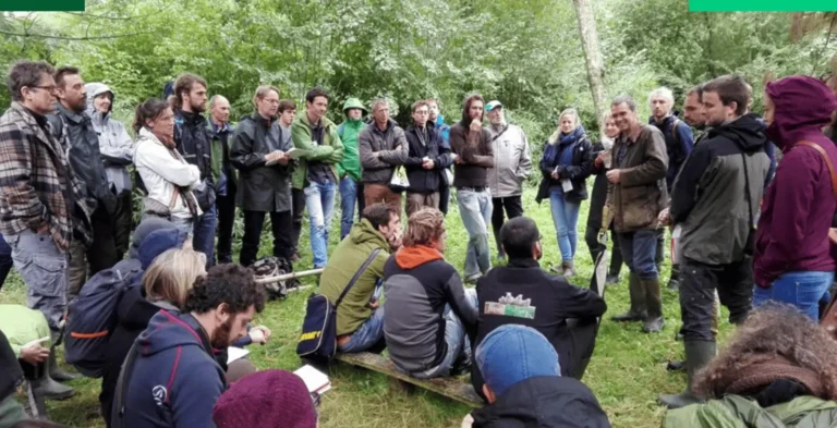 Bezoek aan voedselbos en notengaard UK