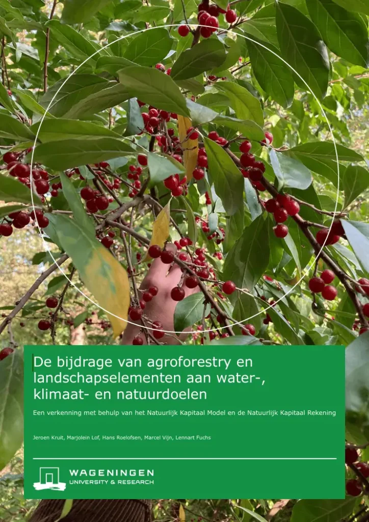 Bijdrage agroforestry aan water klimaat natuurdoelen