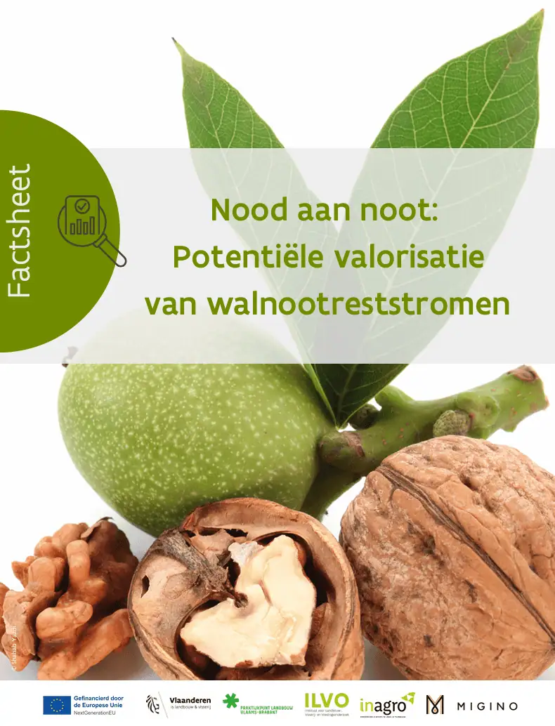 valorisatie walnoot reststromen