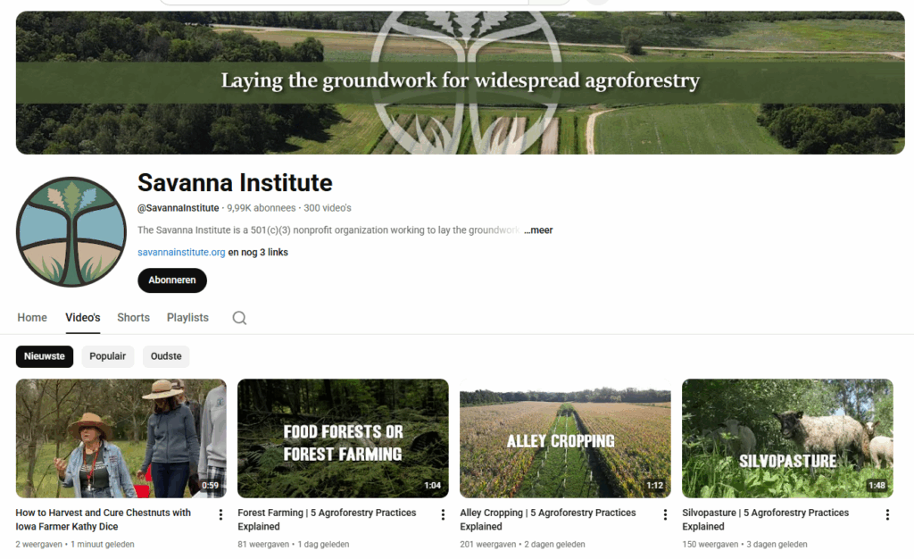 Savana institute agroforestry