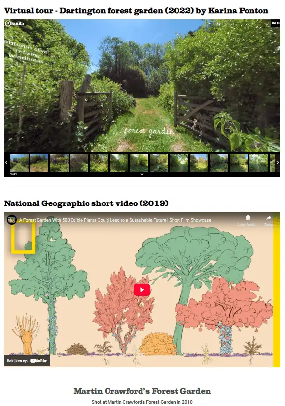 Voedselbos video collectie